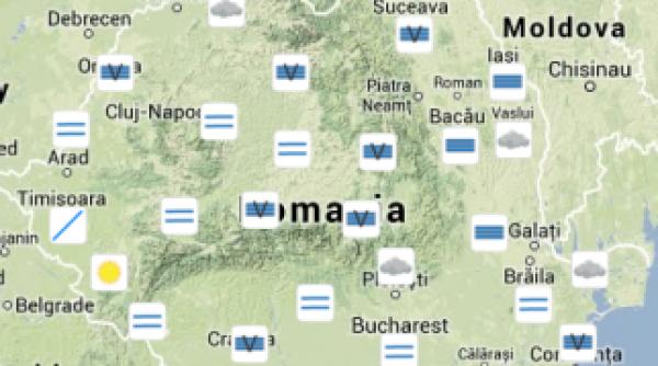 cod galben de vreme rea pentru 28 de judete