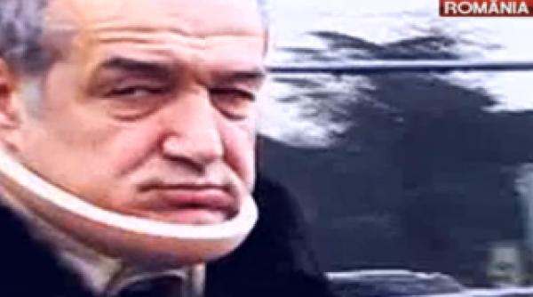 noi imagini cu gigi becali cum s prezentat fata instantei