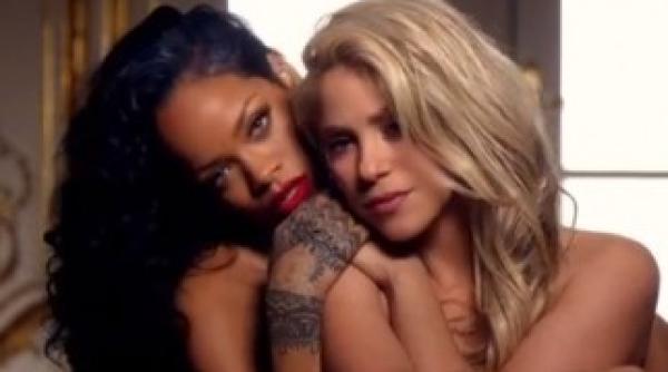 shakira si rihanna extrem de senzuale ultimul lor videoclip