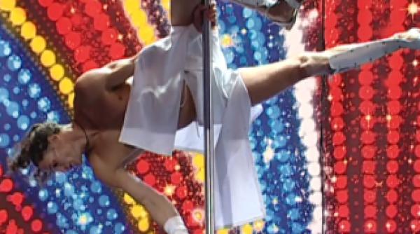 romanii au talent a dansat la bara si andra l a trimis direct in semifinale