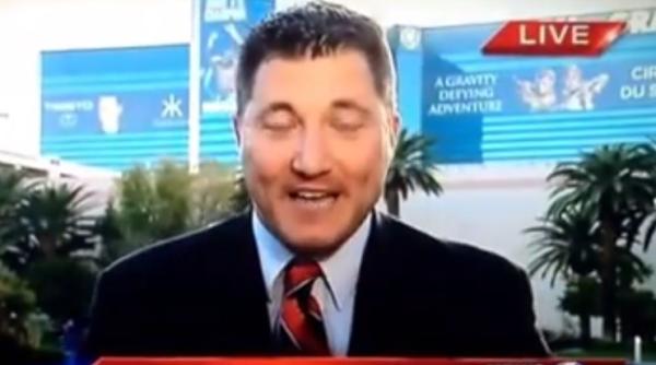 un reporter s a facut de ras in direct vezi ce a facut