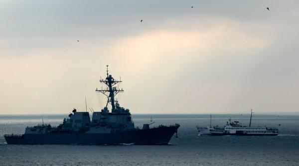 distrugatorul uss truxtun a plecat din marea neagra