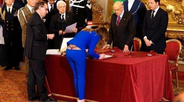 marea pacaleala cu bikini unui ministru