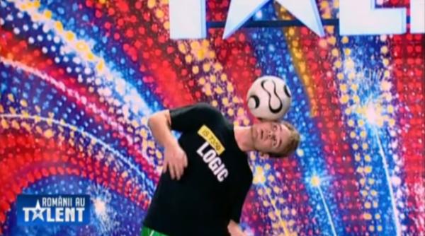un tocilar a facut spectacol cu mingea la romanii au talent