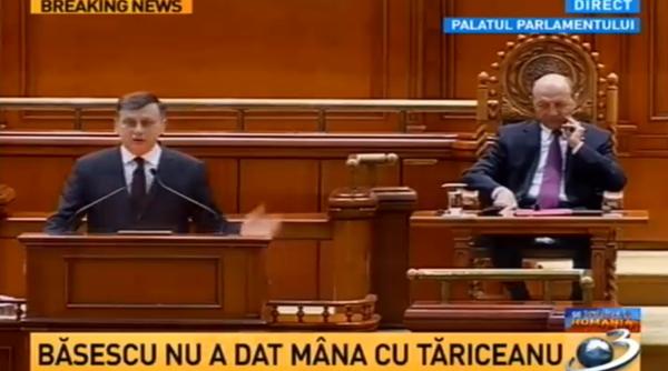 antonescu a luat cuvantul in plen cui a mul umit in numele pnl