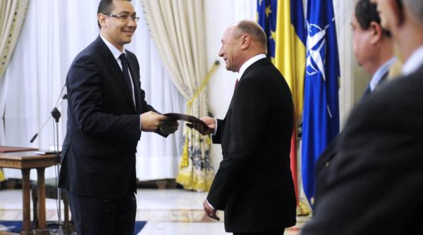 victor ponta i traian basescu fa a in fa a