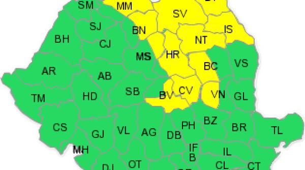 ninsoarea e revenit in romania temperaturi cu 18 grade mai pu in