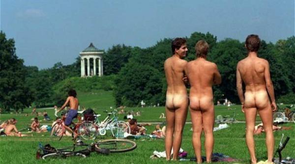 nudismul liber intr un mare ora din germania