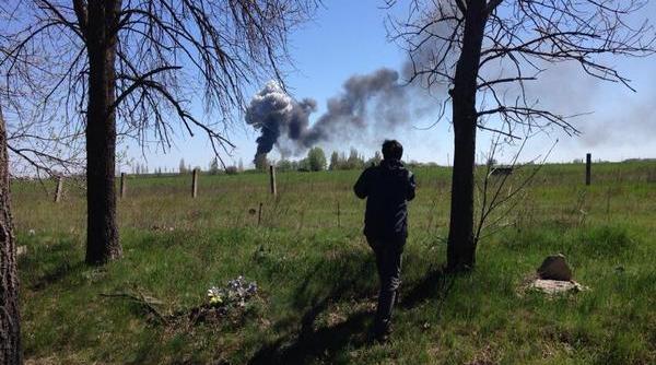 pro ru ii au atacat un elicopter ucrainean