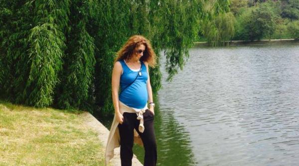 cum arata carmen bruma in saptamana 39 de sarcina foto