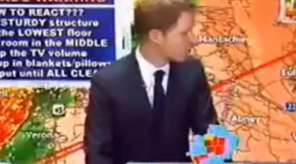 televiziune evacuata in direct video