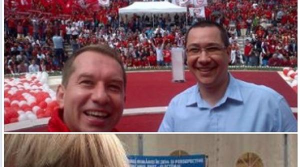 ponta lupta cu udrea in batalia selfie urilor foto