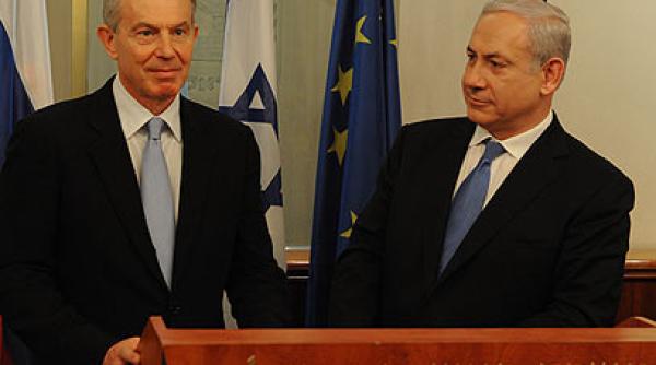 speran a lui netanyahu in blair a distrus o in elegere cu palestina