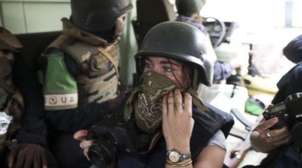 o jurnalista a fost ucisa facea un reportaj