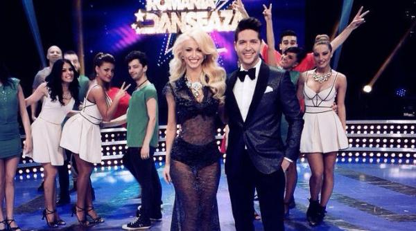 andreea balan intr o rochie indraznea a in platoul antenei 1