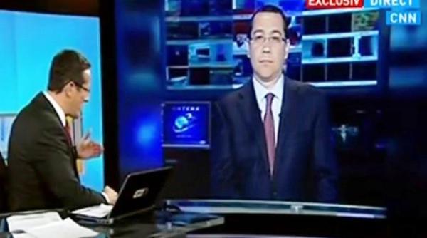 ponta in direct la cnn ce declara ii a facut