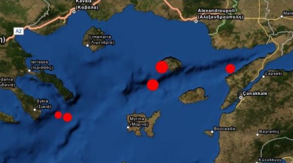 cutremurul din marea egee a avut mai multe replici