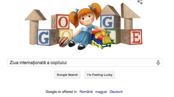 ziua interna ionala a copilului google a pregatit o surpriza 1 iunie