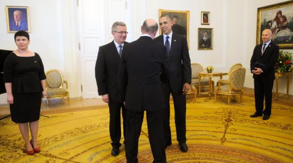 barack obama mesaj catre traian basescu i romania