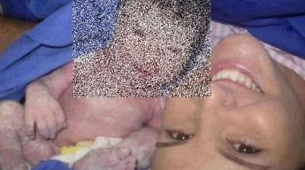 incredibil ce a facut un nou nascut la 5 secunde de la na tere