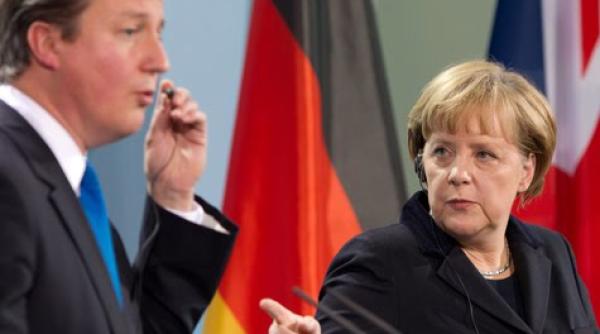 merkel rabufne te impotriva lui cameron