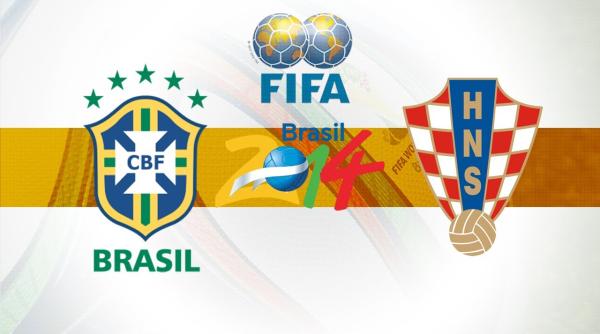 campionatul mondial de fotbal 2014 brazilia i croa ia joaca meciul de deschidere
