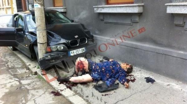 mecherul cu bmw din lugoj scapa dupa ce a lovit o femeie pe trotuar