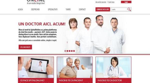 spital online lansat de medicii romani cat costa o consulta ie