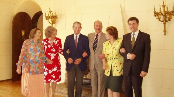 incoronarea regelui felipe familiile regale ale romaniei i spaniei la palatul elisabeta