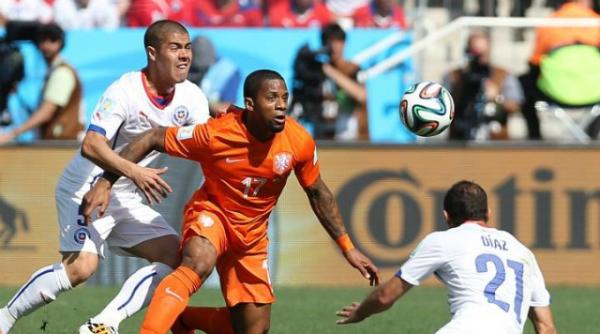 olanda chile 2 0 olanda i chile se califica in optimi din grupa b