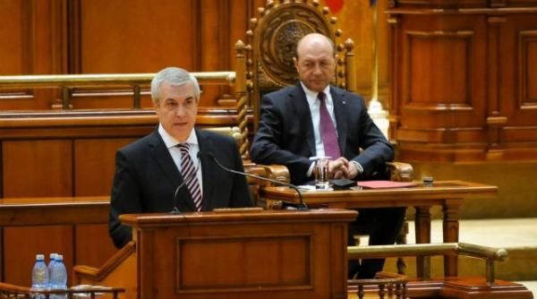 basescu va fi for at sa demisioneze spune tariceanu