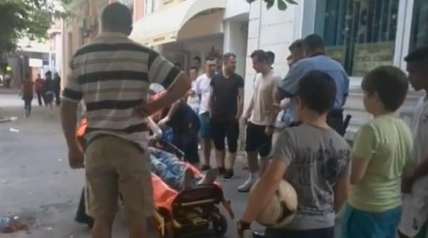 gest disperat in plina strada trecatorii au fost oca i video