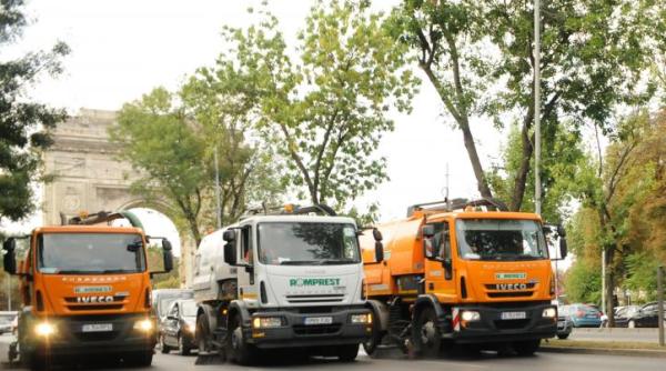 romprest activitate intensiva de salubritate la nivelul sectorului 1