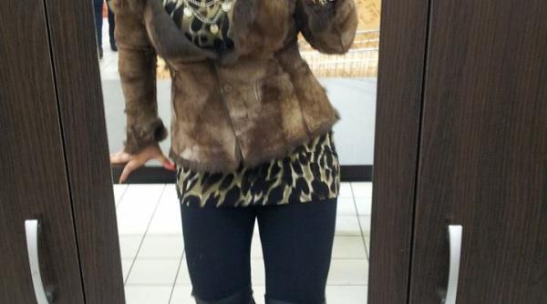 bianca rus imagine intr o rochie cu sanii la vedere