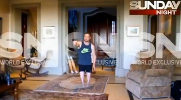 video ocant pistorius momentul in care i a impu cat prietena