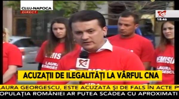 demisie laura georgescu valentin jucan protest in mod inedit