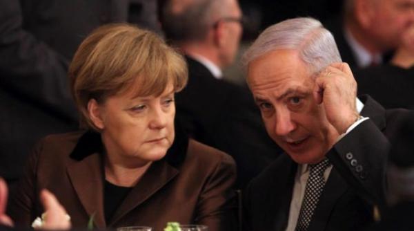 merkel rupe tacerea in conflictul israel plestina