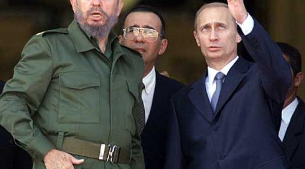 putin intalnire cu castro rusia terge o datorie de 32 de miliarde de dolari a cubei