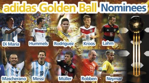 balonul de aur cm 2014 fifa a anun at cele 10 nominalizari