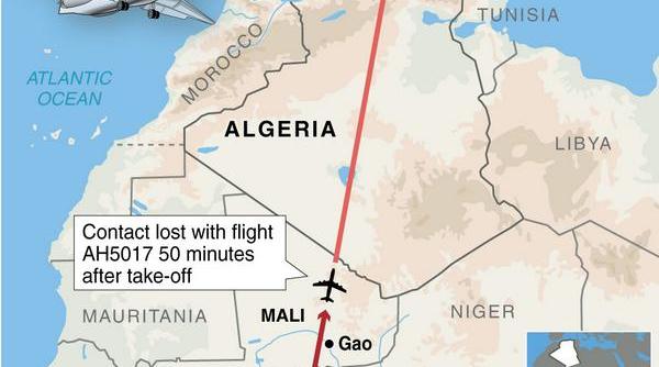 un roman se afla in avionul air algerie prabu it in africa