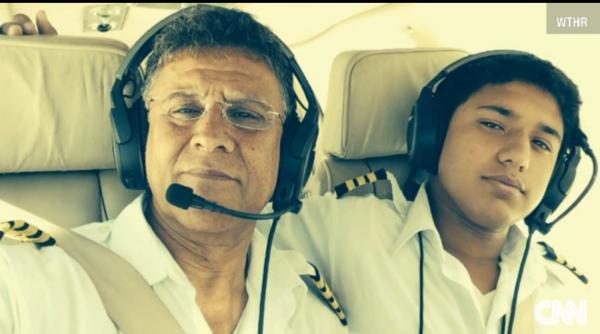 tanar mort in timp ce aduna bani cu avionul pilotat de tatal sau