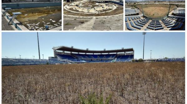 ruine moderne in grecia cum arata arenele care au gazduit olimpiada dupa 10 ani foto