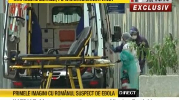 ebola in romania primul caz suspect