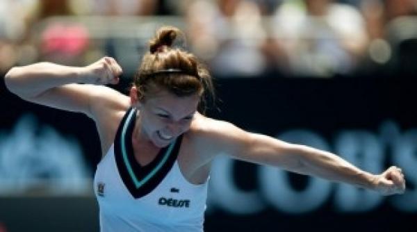 simona halep s a calificat in optimi la cincinnati
