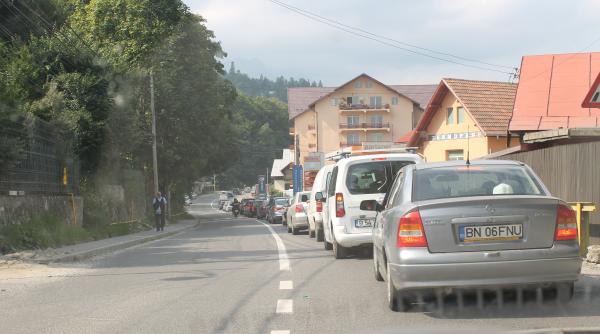 dn1 intre comarnic i azuga blocat in ziua de sfanta maria