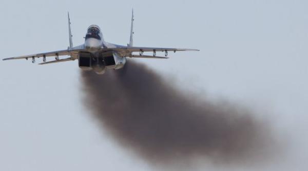 avion de vanatoare ucrainean doborat de separatisti