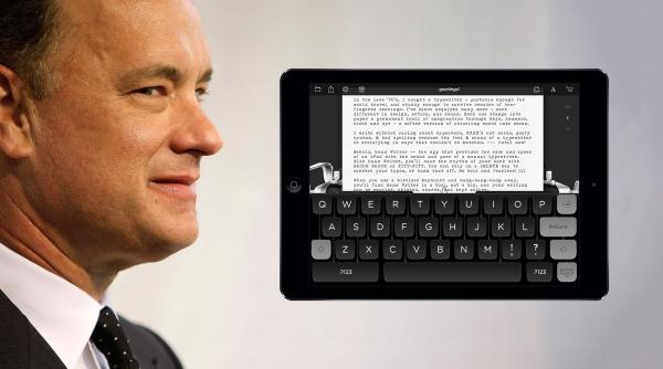 tom hanks prima aplicatie pentru ipad