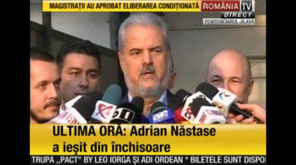 adrian nastase prima declara ie dupa eliberare avem nevoie de alegeri parlamentare anticipate
