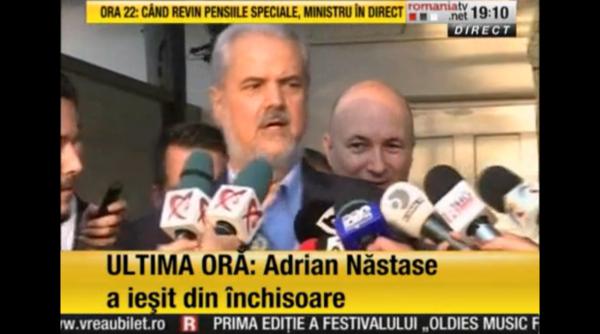 eliberarea lui adrian nastase in presa interna ionala