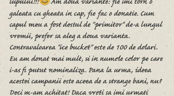 ice bucket challenge cristian chivu a raspuns intr un mod inedit la provocarea ice bucket